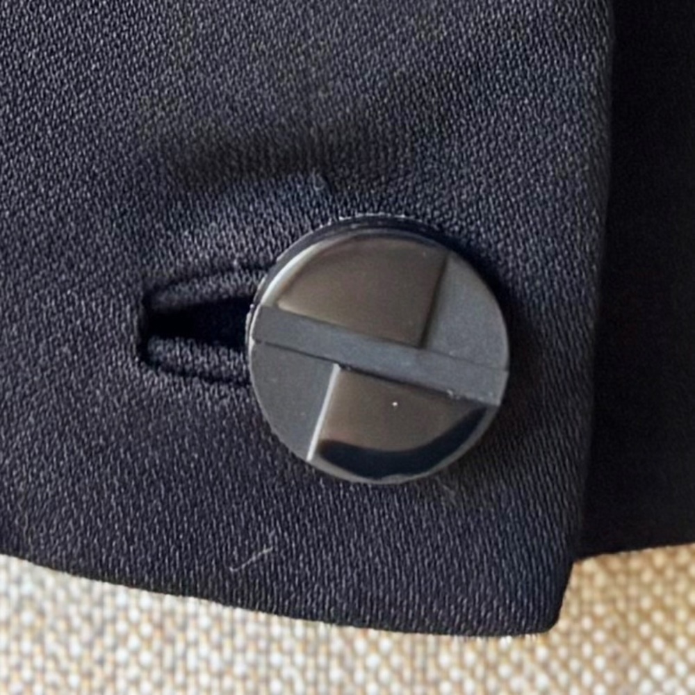 Vintage Bernetti Black Bolero with Buttons - Picture 7 of 13